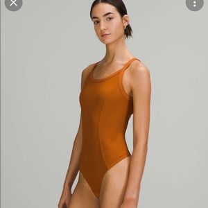Lululemon Ribbed Yoga Bodysuit
